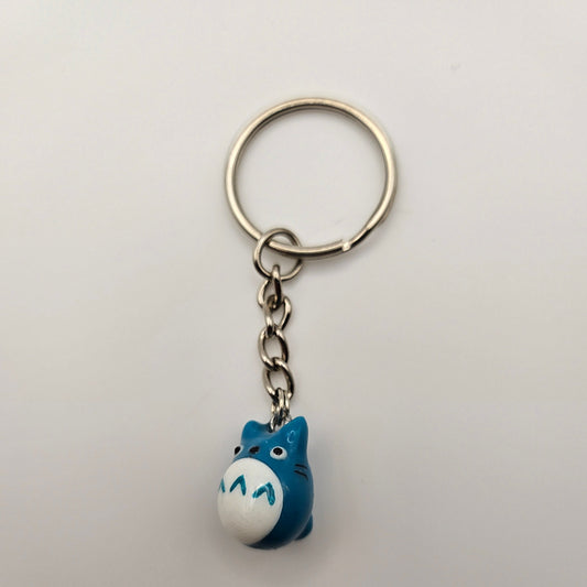 Blue Totoro Keychain